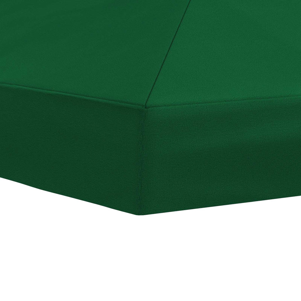 vidaXL Osłona daszku do altany 6 x 3 m zielony Poliester 190
