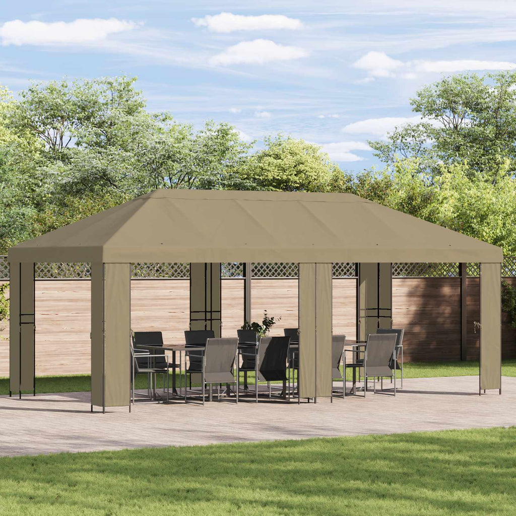 vidaXL Pokrycie altany 6 x 3 m Beżowy Poliester 190 gsm