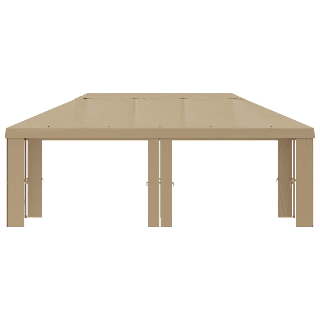 vidaXL Pokrycie altany 6 x 3 m Beżowy Poliester 190 gsm