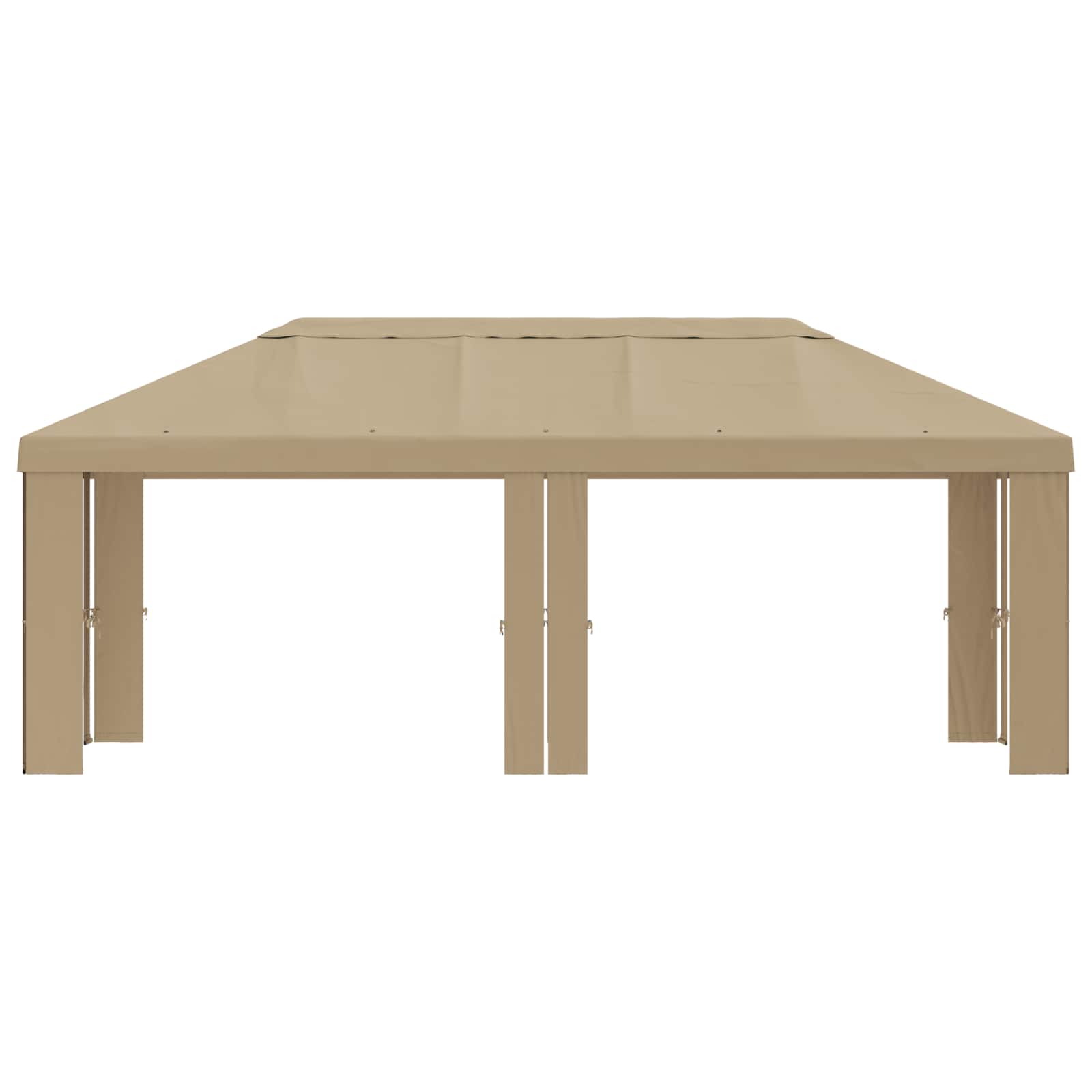 vidaXL Pokrycie altany 6 x 3 m Beżowy Poliester 190 gsm