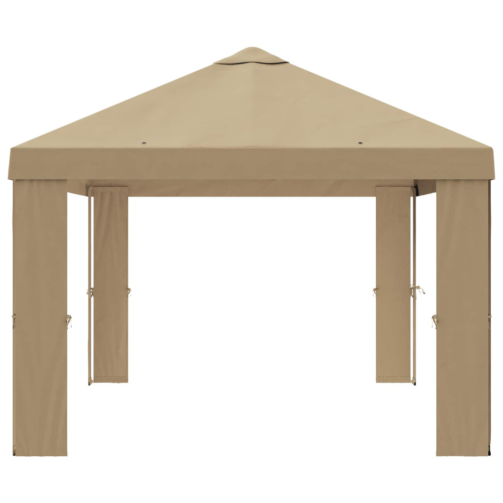 vidaXL Pokrycie altany 6 x 3 m Beżowy Poliester 190 gsm