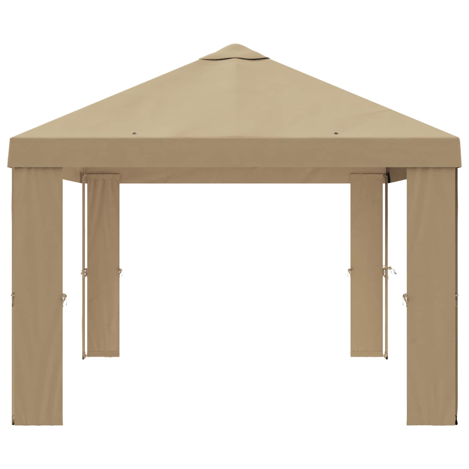vidaXL Pokrycie altany 6 x 3 m Beżowy Poliester 190 gsm