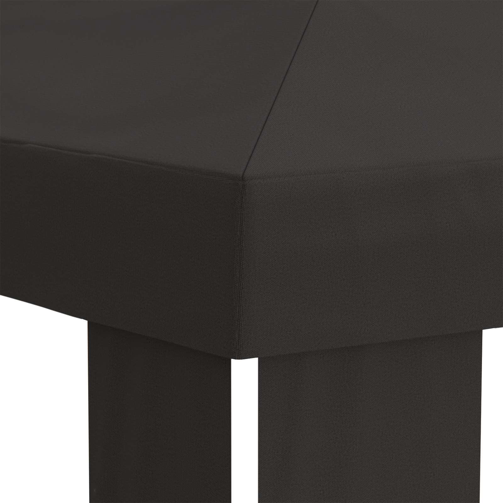 vidaXL Pokrycie altany 6 x 3 m antracytowy Poliester 190 gsm