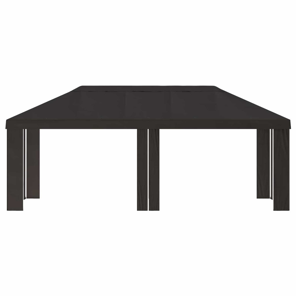 vidaXL Pokrycie altany 6 x 3 m antracytowy Poliester 190 gsm