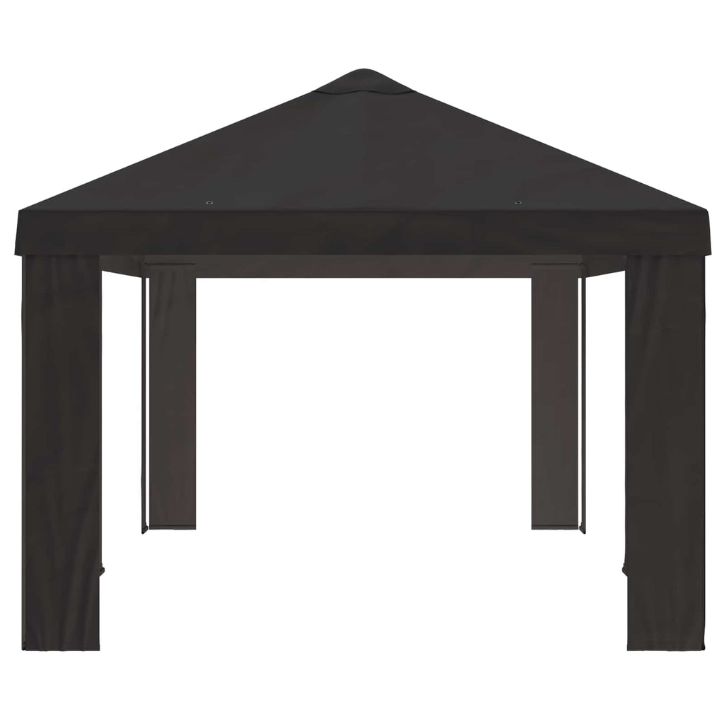 vidaXL Pokrycie altany 6 x 3 m antracytowy Poliester 190 gsm