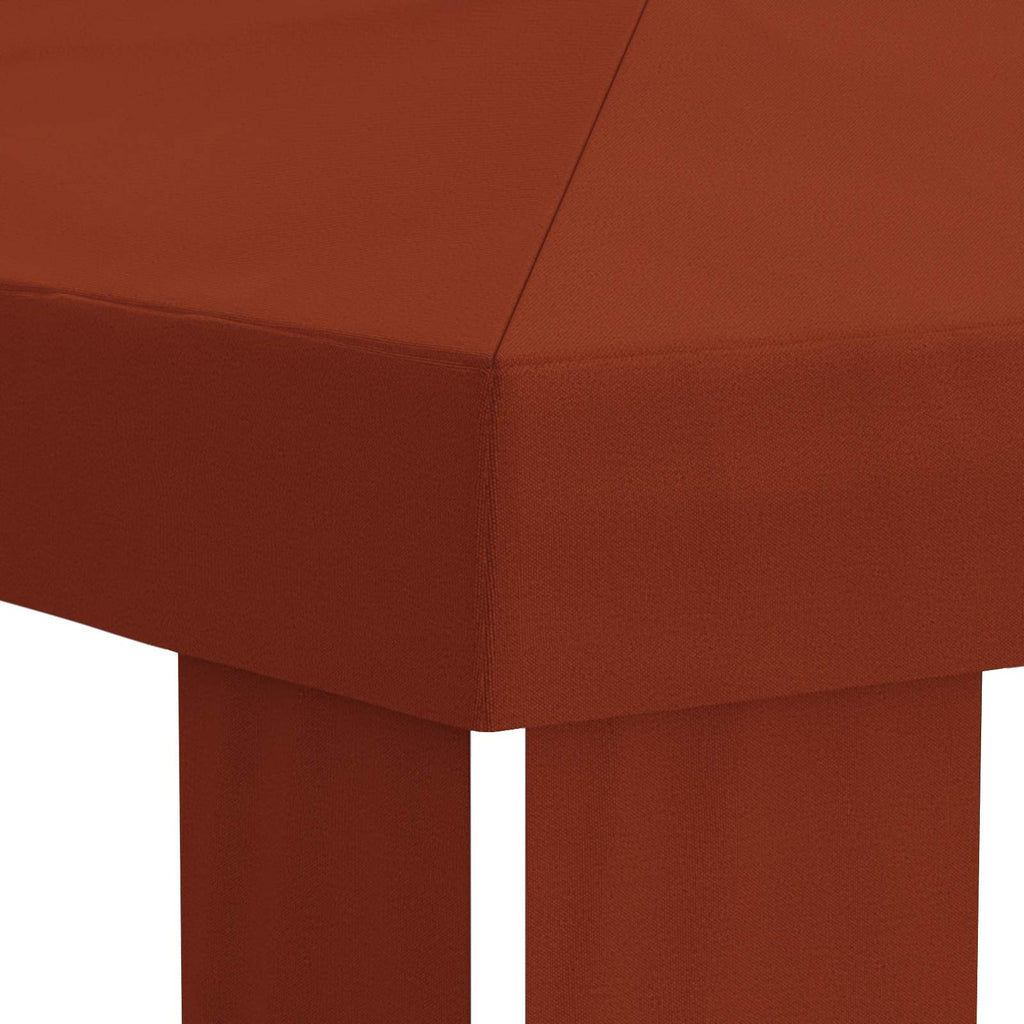 vidaXL Pokrycie altany 6 x 3 m terakota Poliester 190 gsm