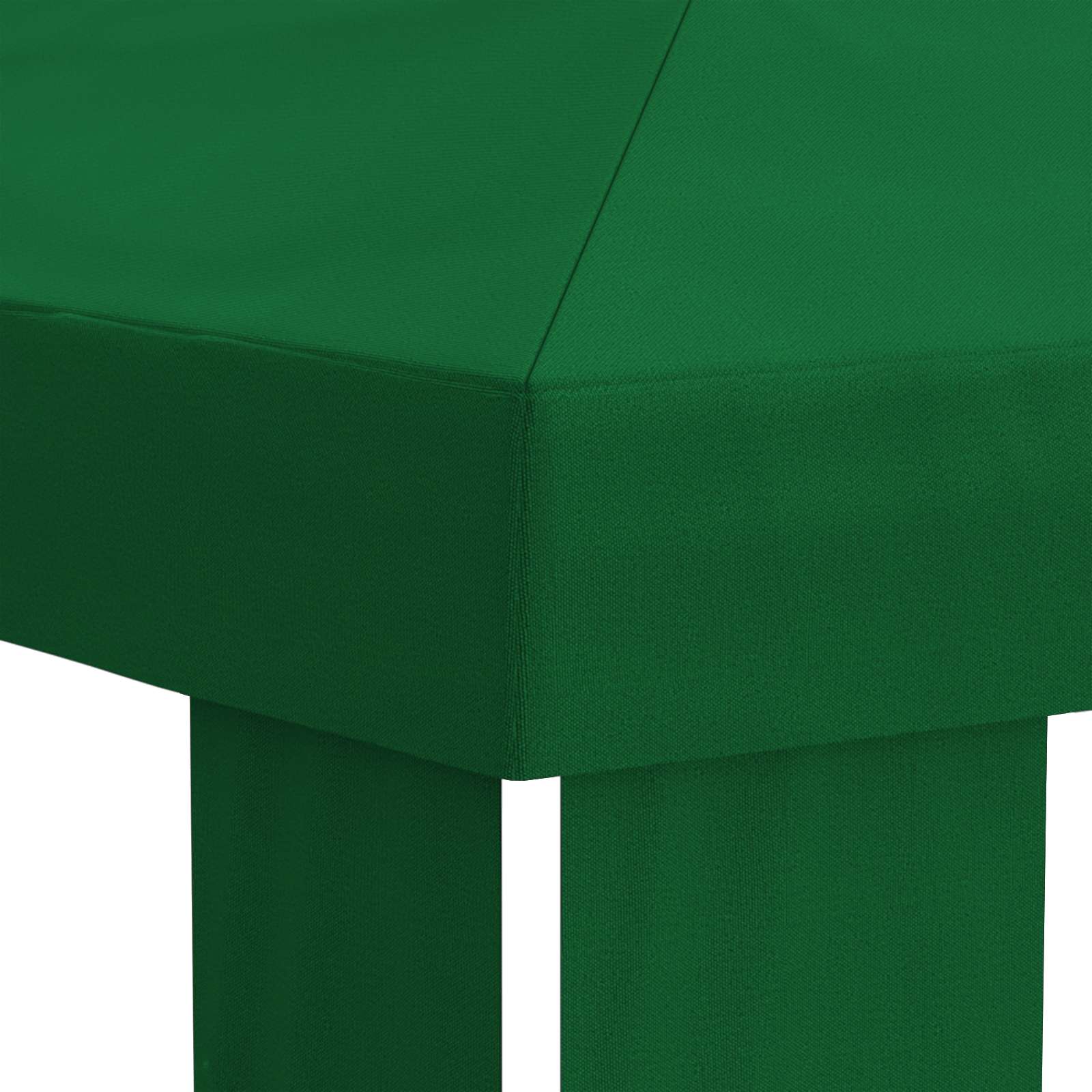 vidaXL Pokrycie altany 6 x 3 m zielony Poliester 190 gsm