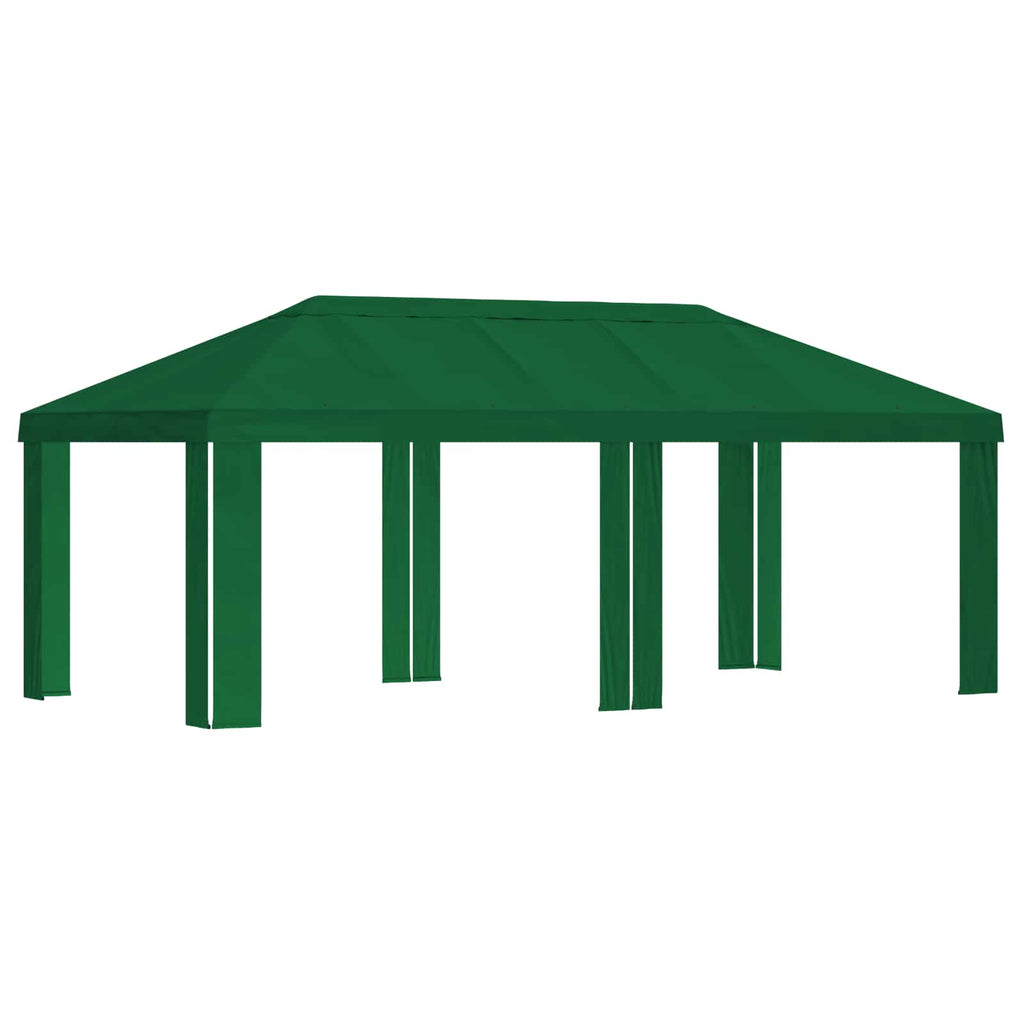 vidaXL Pokrycie altany 6 x 3 m zielony Poliester 190 gsm