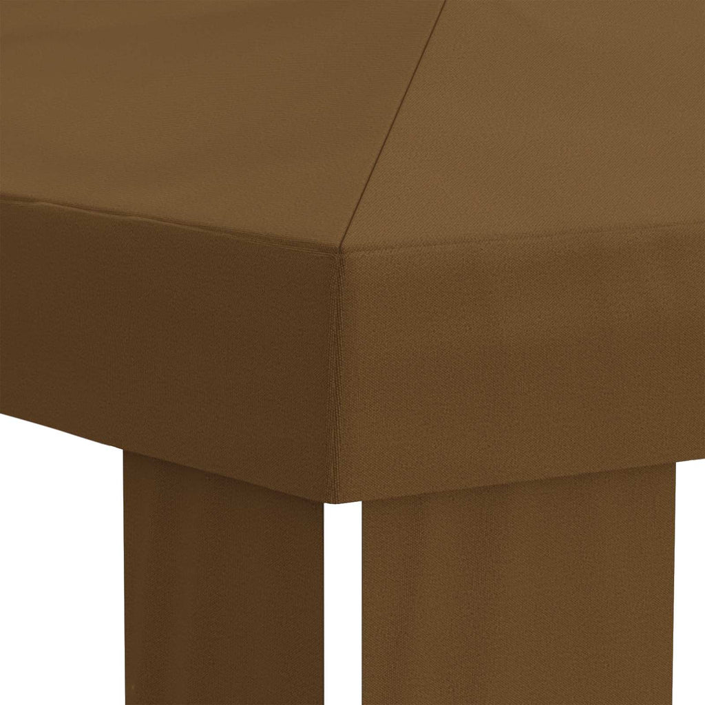 vidaXL Pokrycie altany 6 x 3 m Ciemnoszary Poliester 190 gsm