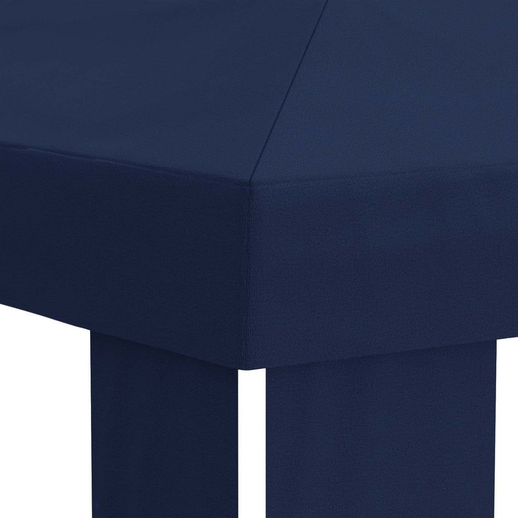 vidaXL Pokrycie altany 6 x 3 m niebieski Poliester 190 gsm