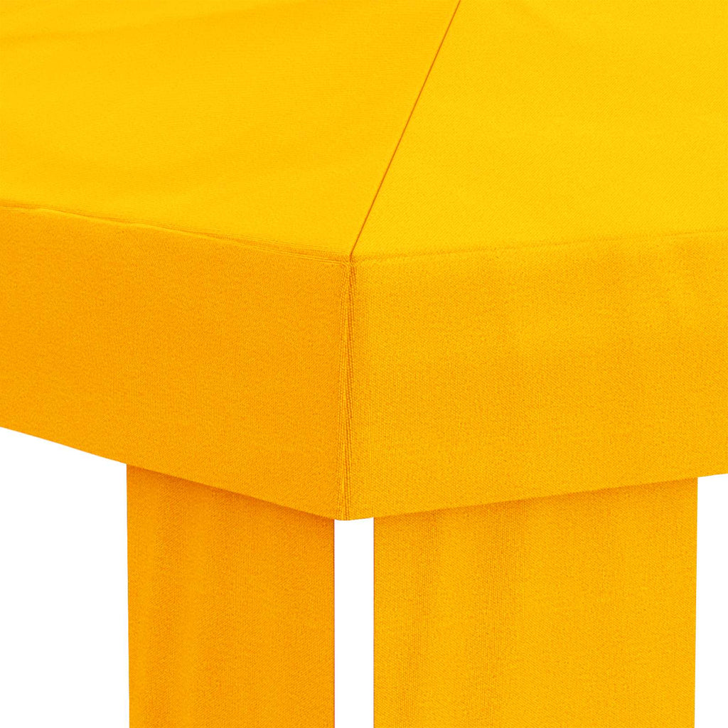 vidaXL Pokrycie altany 6 x 3 m żółty Poliester 190 gsm