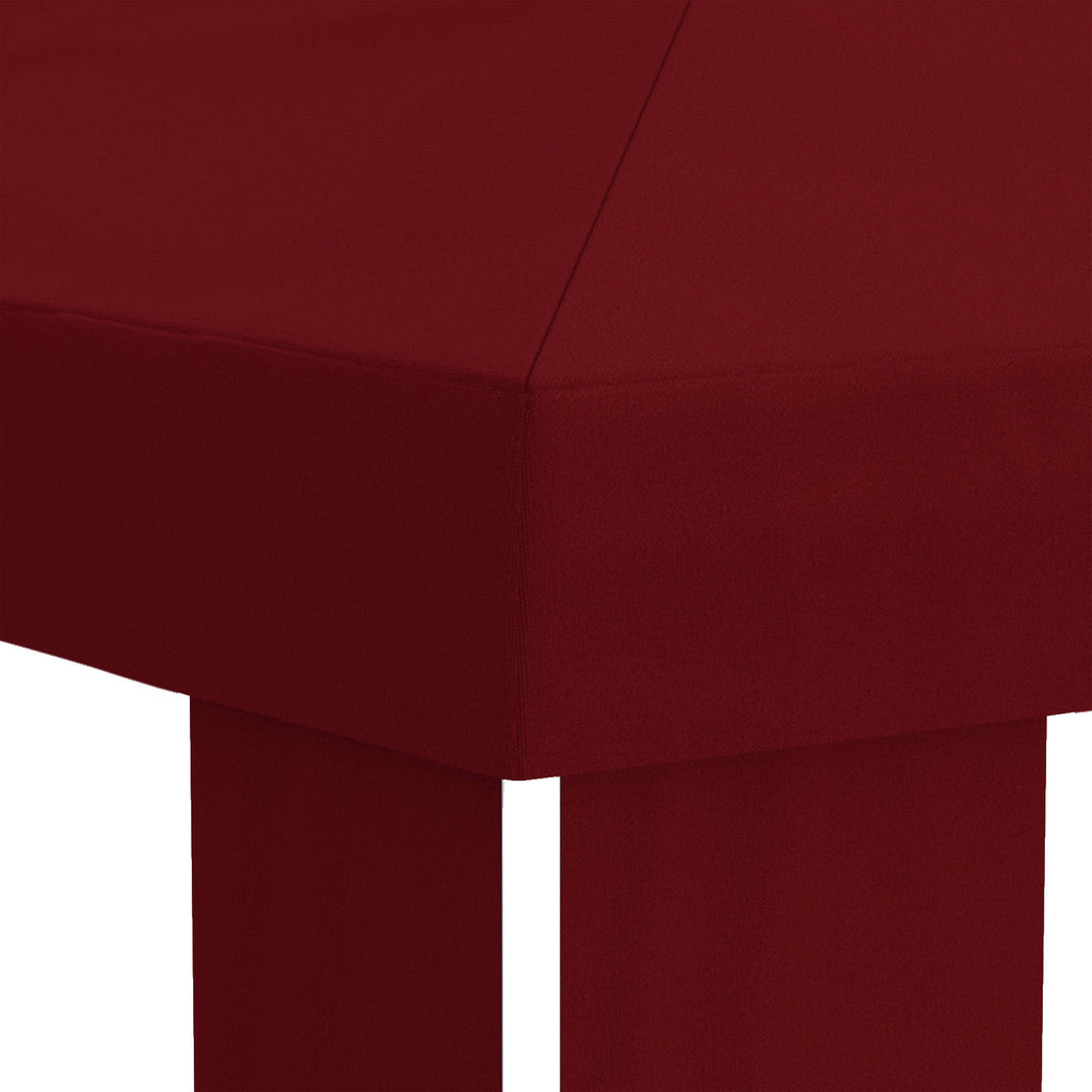 vidaXL Pokrycie altany 6 x 3 m bordowy Poliester 190 gsm