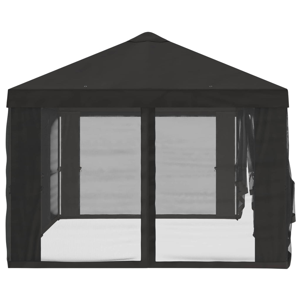 vidaXL Pokrywa daszku z ścianami bocznymi antracytowy 600,5 x 300,5 cm