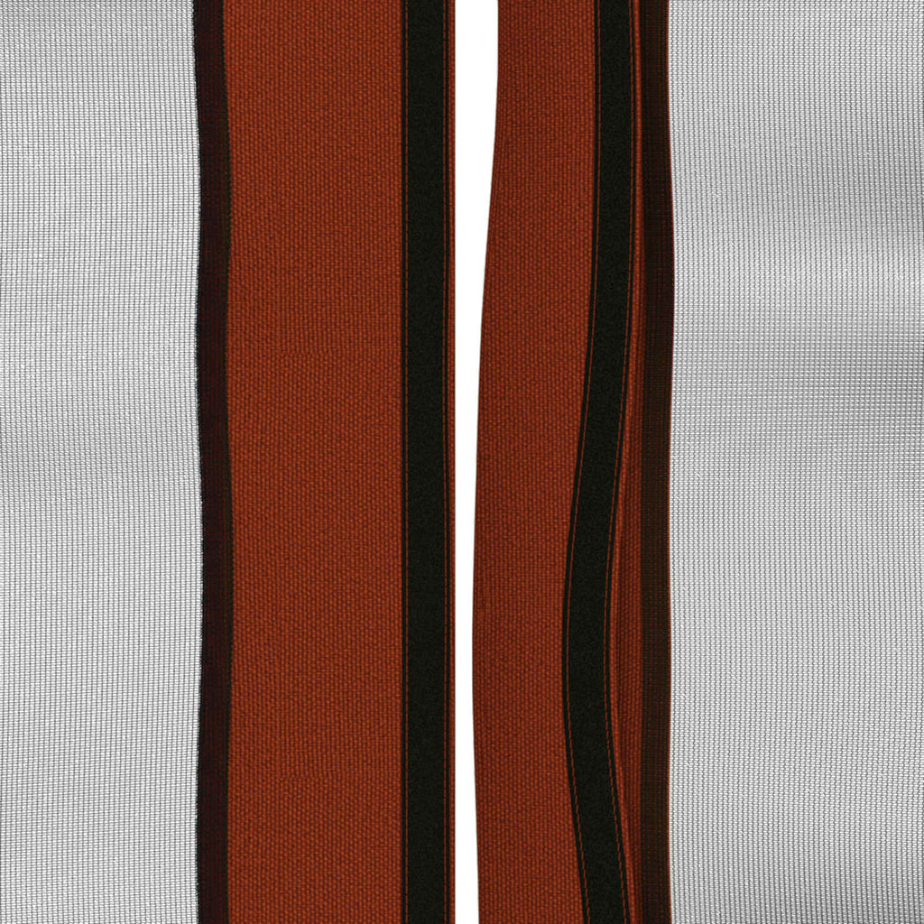 vidaXL Pokrywa daszku z ścianami bocznymi terakota 600,5 x 300,5 cm