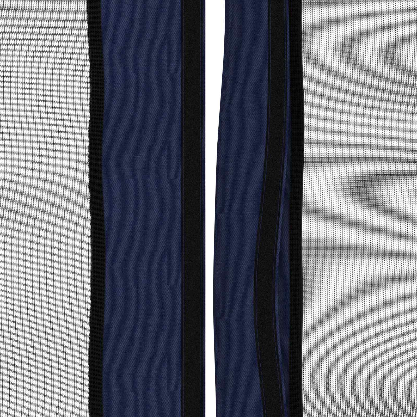 vidaXL Pokrywa daszku z ścianami bocznymi niebieski 600,5 x 300,5 cm