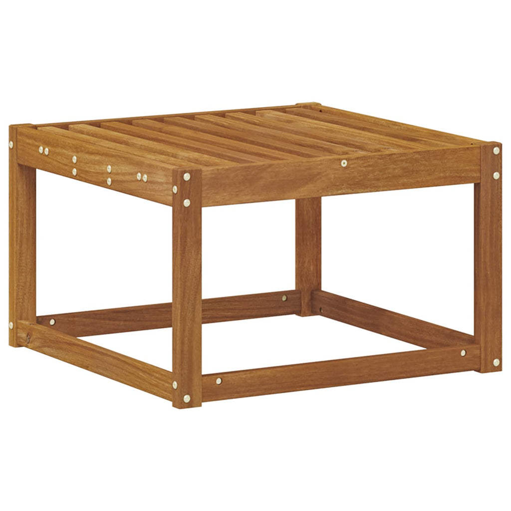 vidaXL Pufa na zewnątrz Lite Drewno Akacji Naturalny 59 x 59 x 37 cm