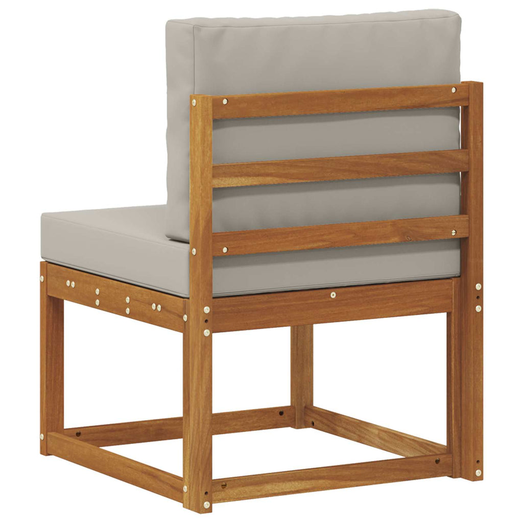 vidaXL Środkowa sofa ogrodowa Lite Drewno Akacji