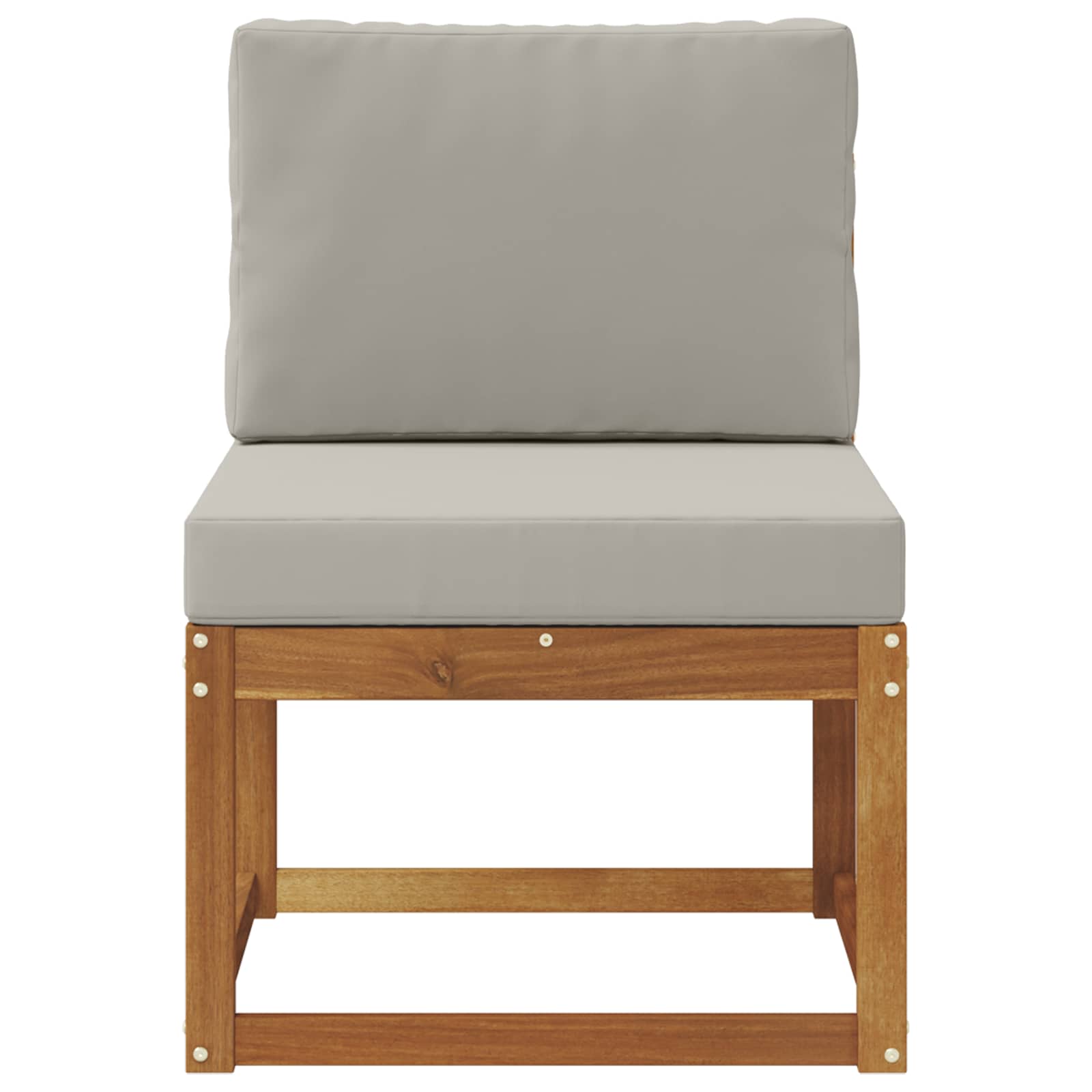 vidaXL Środkowa sofa ogrodowa Lite Drewno Akacji