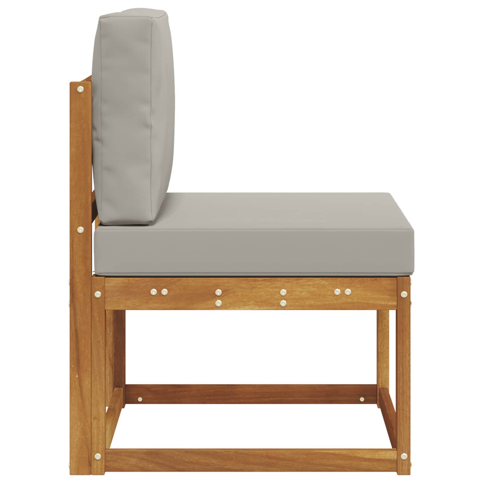 vidaXL Środkowa sofa ogrodowa Lite Drewno Akacji