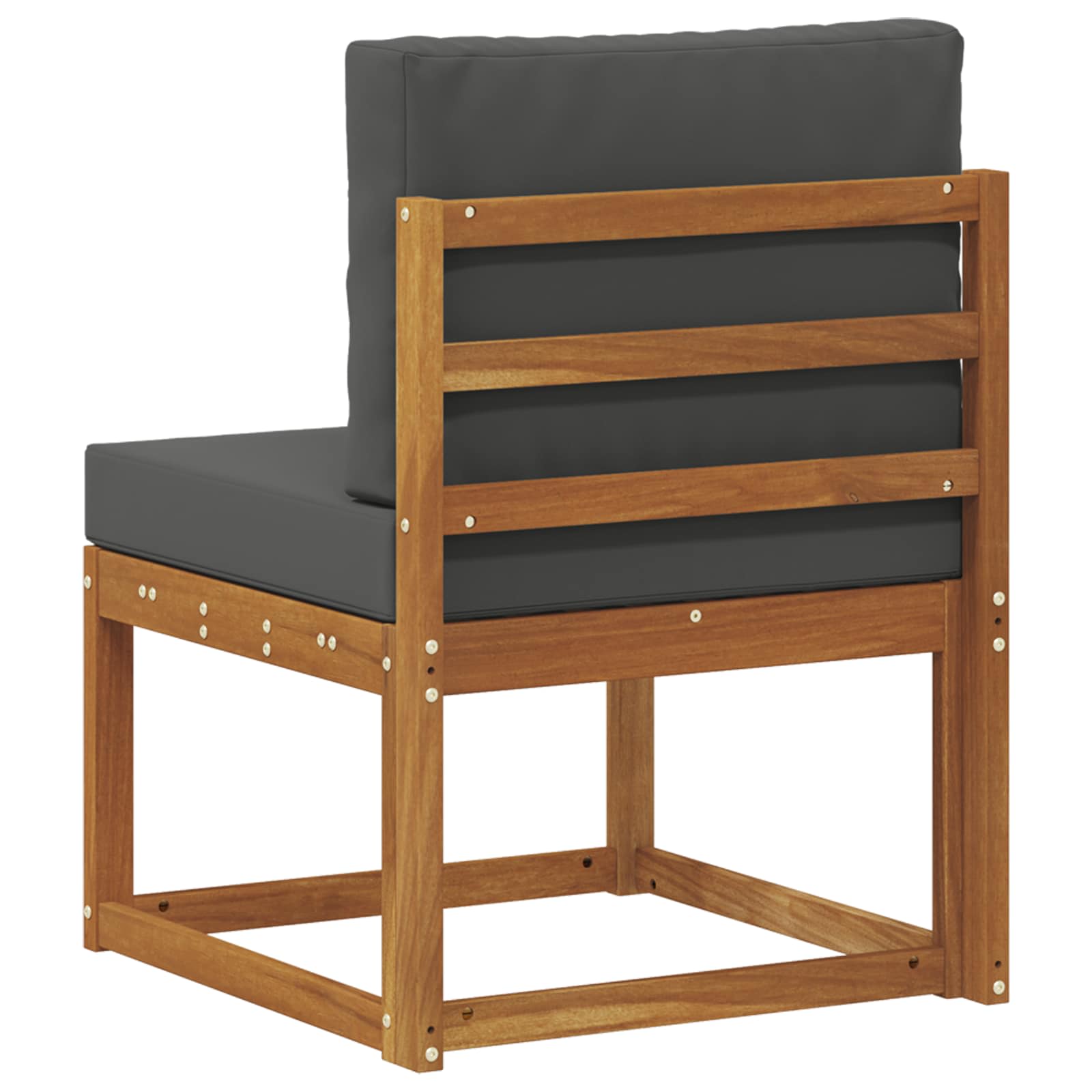vidaXL Środkowa sofa ogrodowa Lite Drewno Akacji Naturalny