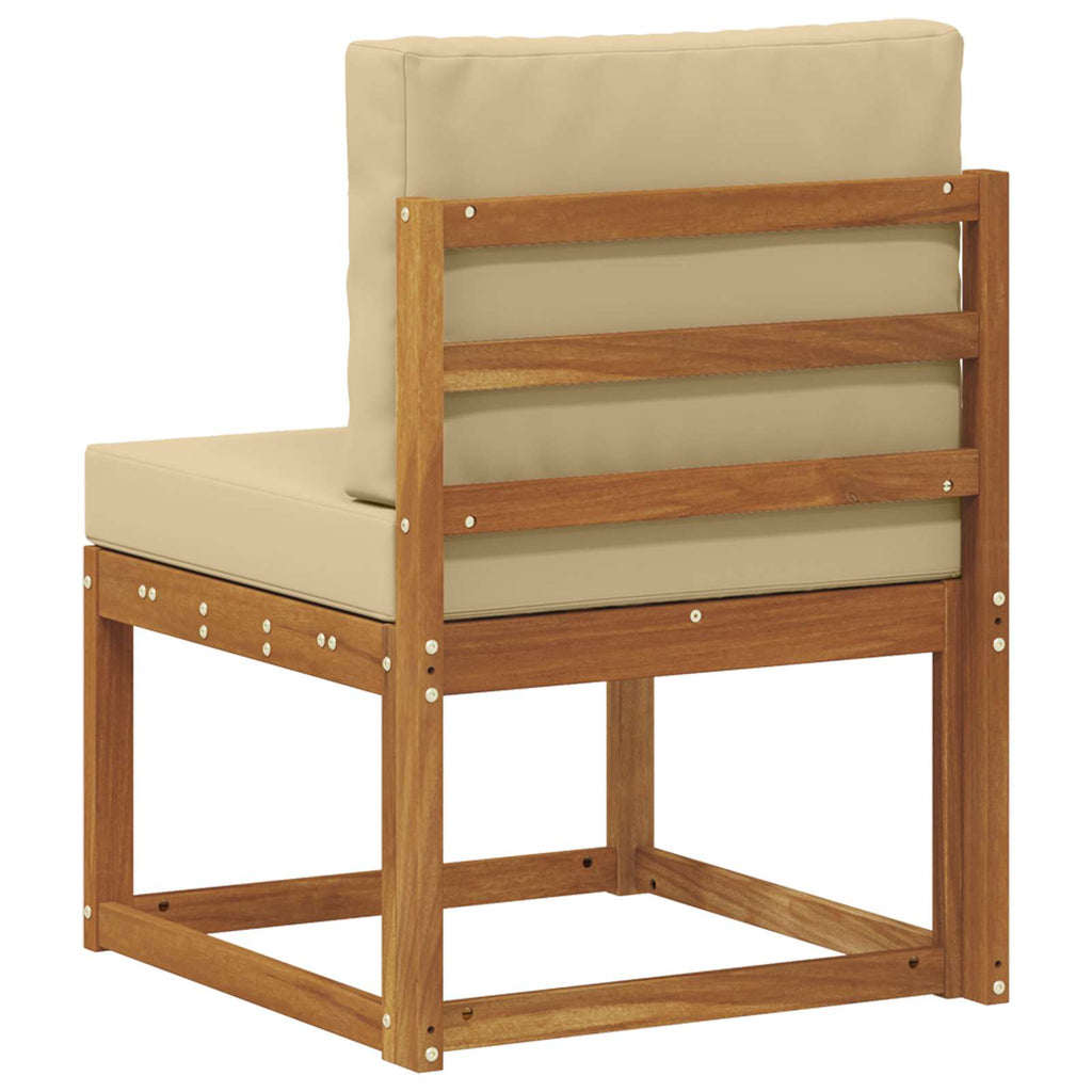 vidaXL Środkowa sofa ogrodowa Lite Drewno Akacji