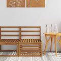 vidaXL Środkowa sofa ogrodowa Lite Drewno Akacji Naturalny