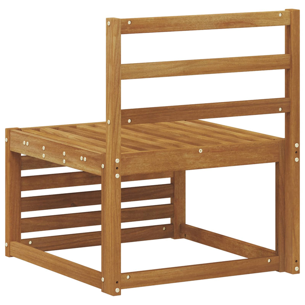 vidaXL Środkowa sofa ogrodowa Lite Drewno Akacji Naturalny