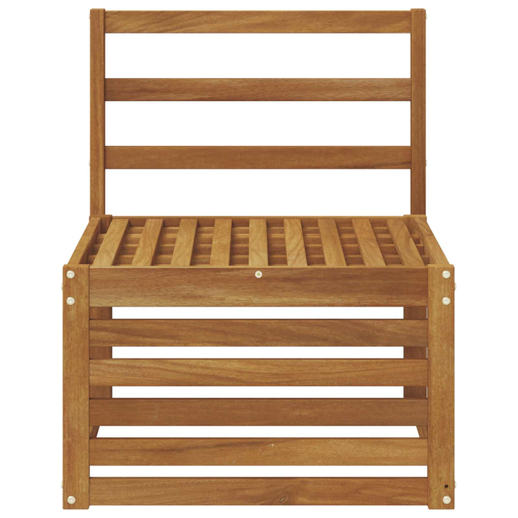 vidaXL Środkowa sofa ogrodowa Lite Drewno Akacji Naturalny
