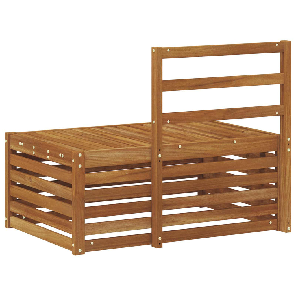 vidaXL Sofa końcowa na zewnątrz Naturalny 91 x 63 x 73 cm