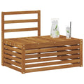 vidaXL Sofa końcowa na zewnątrz Naturalny 91 x 63 x 73 cm
