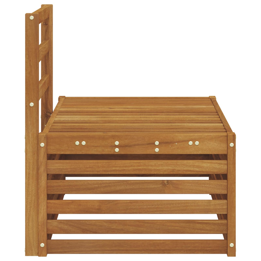 vidaXL Sofa końcowa na zewnątrz Naturalny 91 x 63 x 73 cm