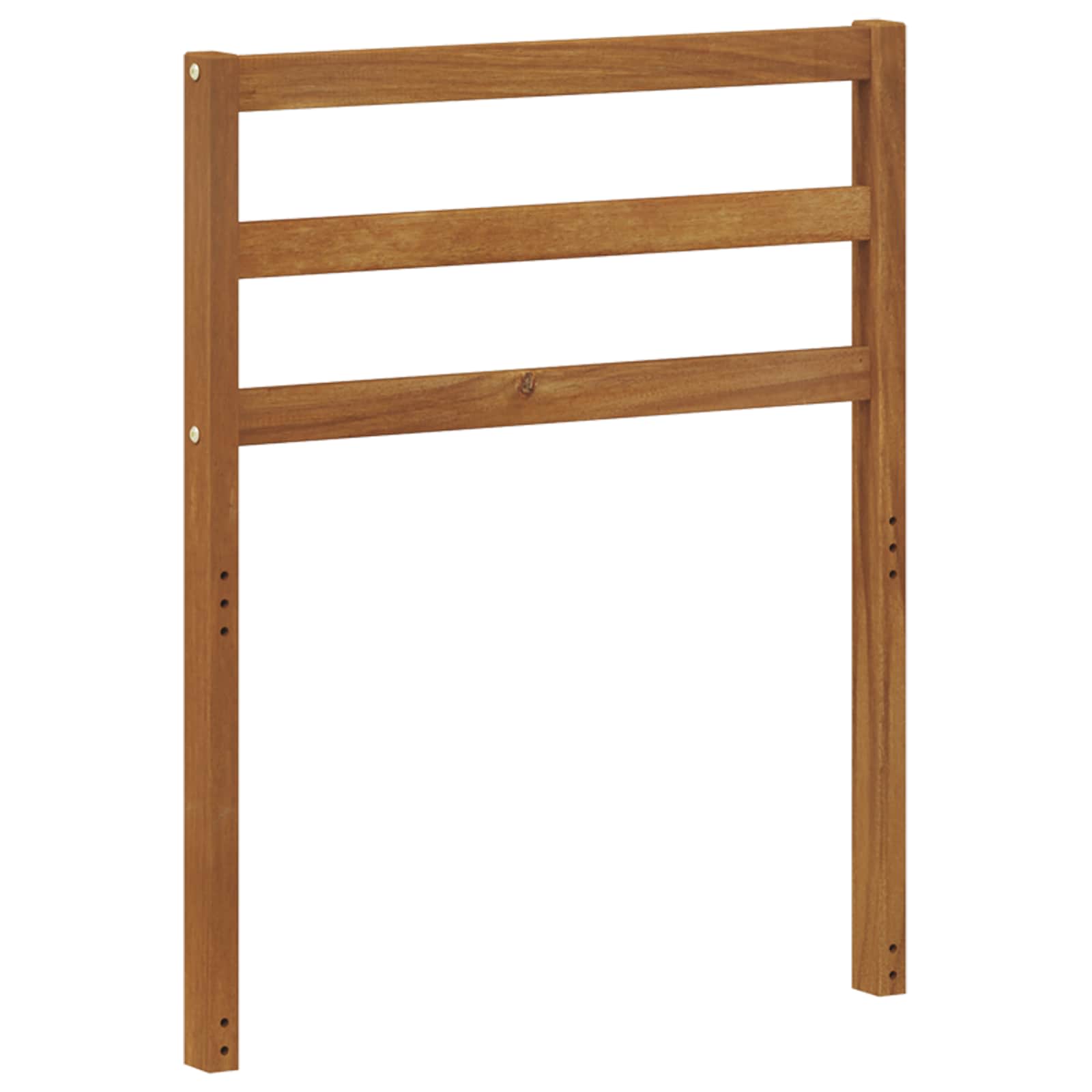 vidaXL Podłokietnik 2 pcs Naturalny 59 x 4 x 73 cm Lite Drewno Akacji