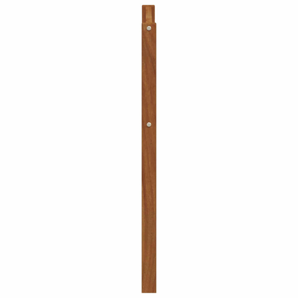 vidaXL Podłokietnik 2 pcs Naturalny 59 x 4 x 73 cm Lite Drewno Akacji