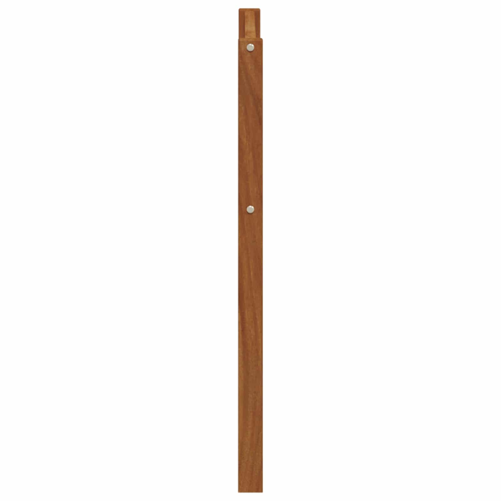 vidaXL Podłokietnik 2 pcs Naturalny 59 x 4 x 73 cm Lite Drewno Akacji