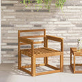 vidaXL Podłokietniki 2 pcs Brązowy 59 x 6 x 61 cm