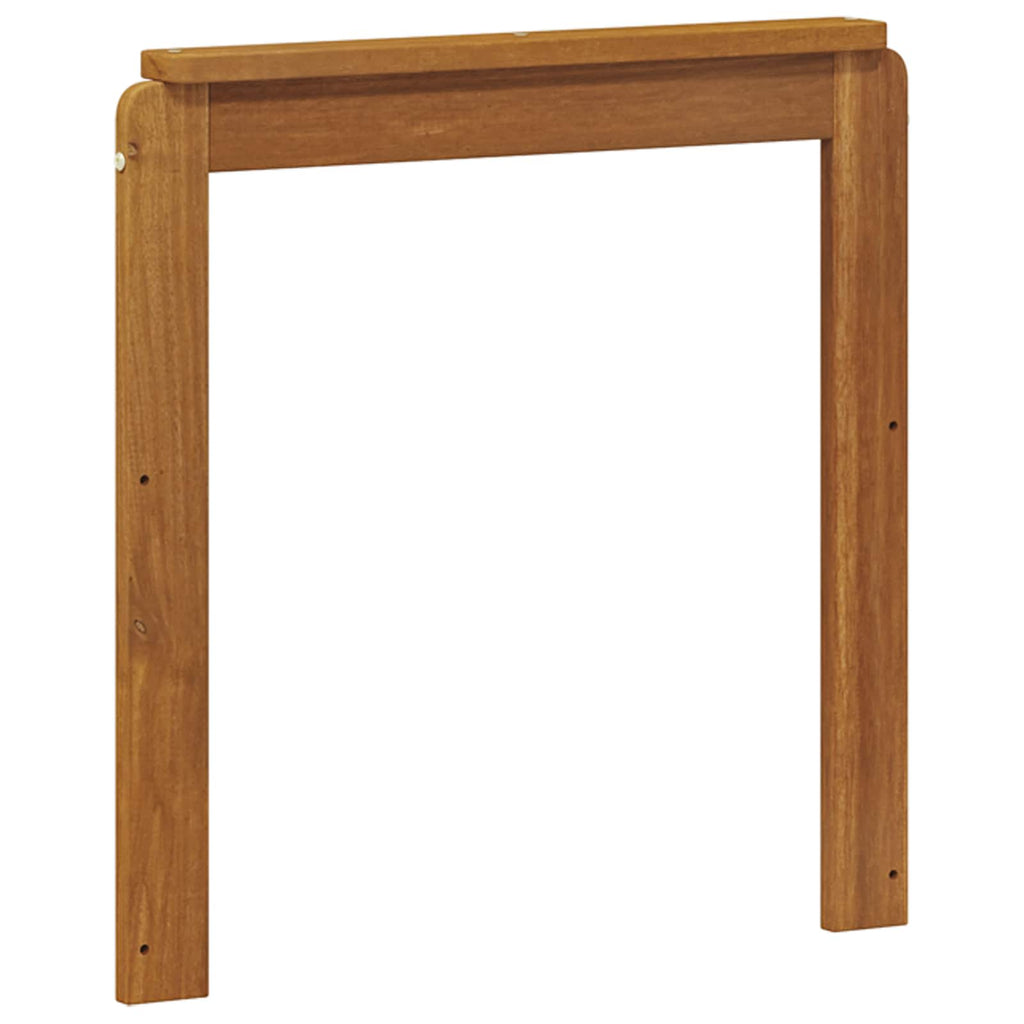 vidaXL Podłokietniki 2 pcs Brązowy 59 x 6 x 61 cm
