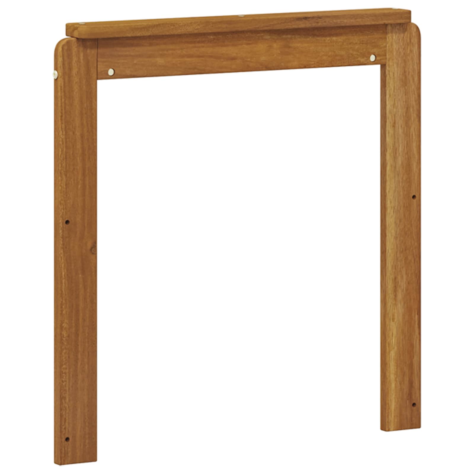 vidaXL Podłokietniki 2 pcs Brązowy 59 x 6 x 61 cm