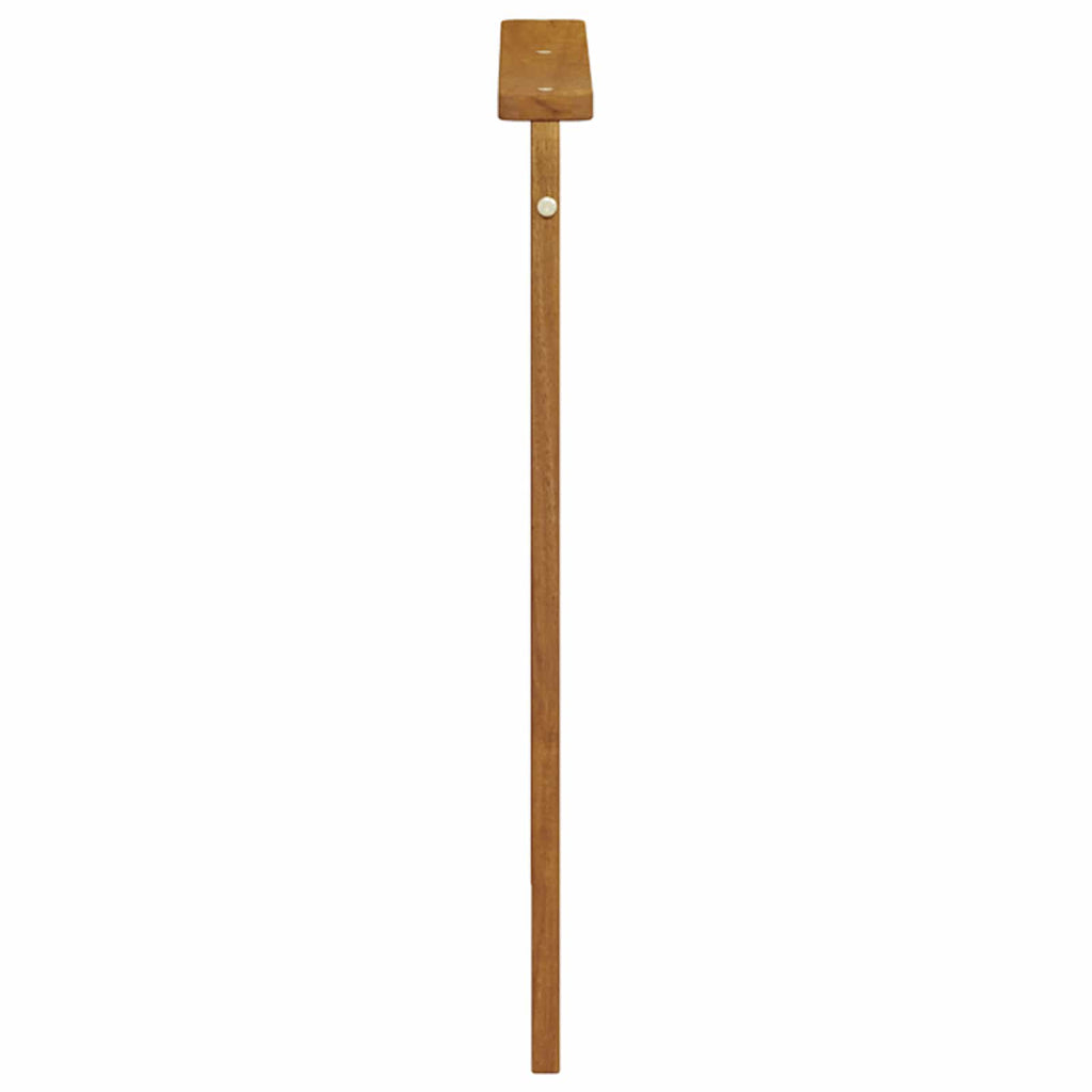 vidaXL Podłokietniki 2 pcs Brązowy 59 x 6 x 61 cm