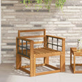 vidaXL Podłokietnik 2 szt. naturalny 60 x 6 x 61 cm Lite Drewno Akacji