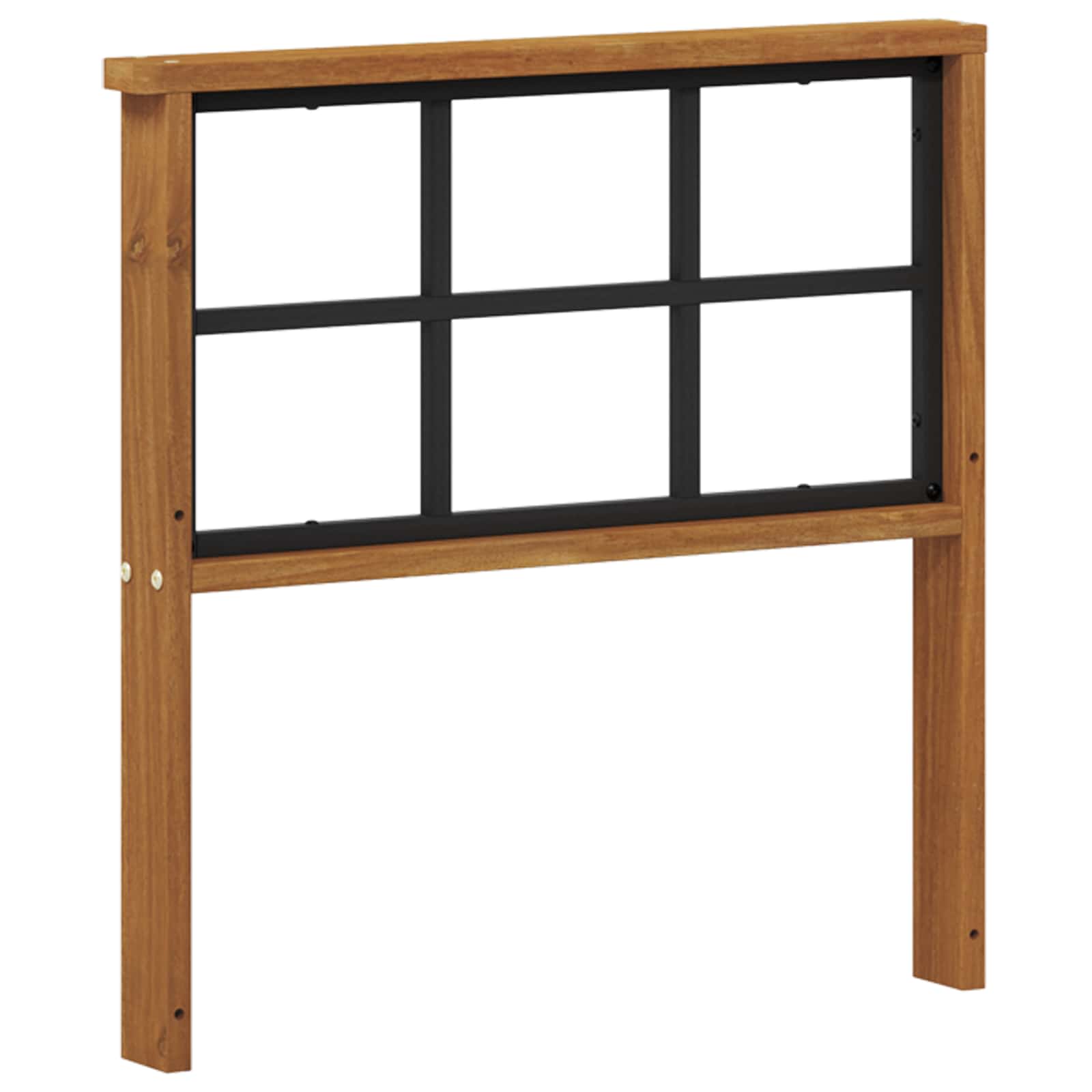 vidaXL Podłokietnik 2 szt. naturalny 60 x 6 x 61 cm Lite Drewno Akacji