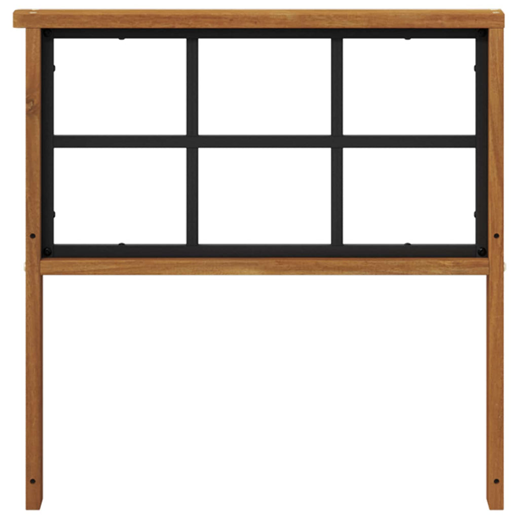 vidaXL Podłokietnik 2 szt. naturalny 60 x 6 x 61 cm Lite Drewno Akacji