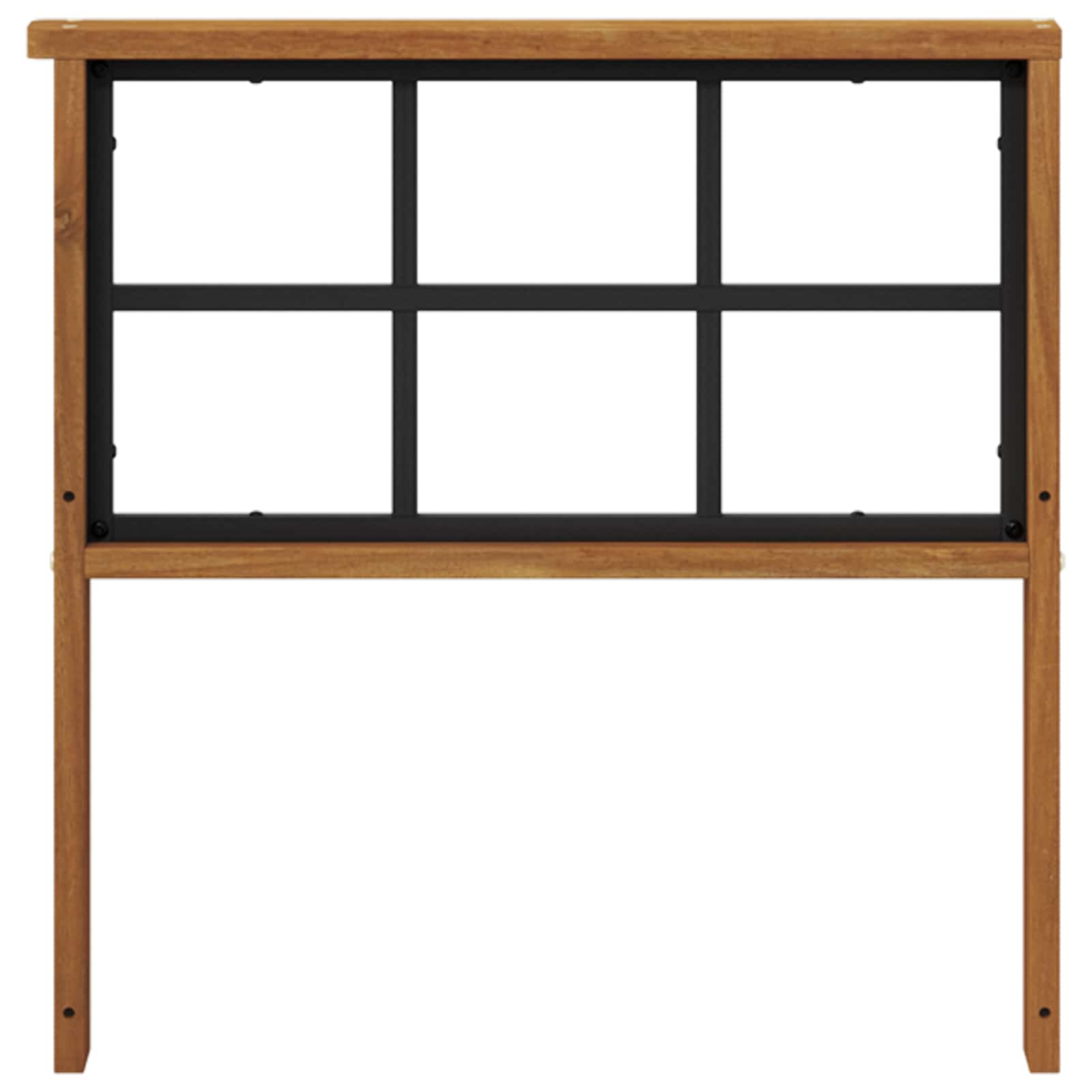 vidaXL Podłokietnik 2 szt. naturalny 60 x 6 x 61 cm Lite Drewno Akacji