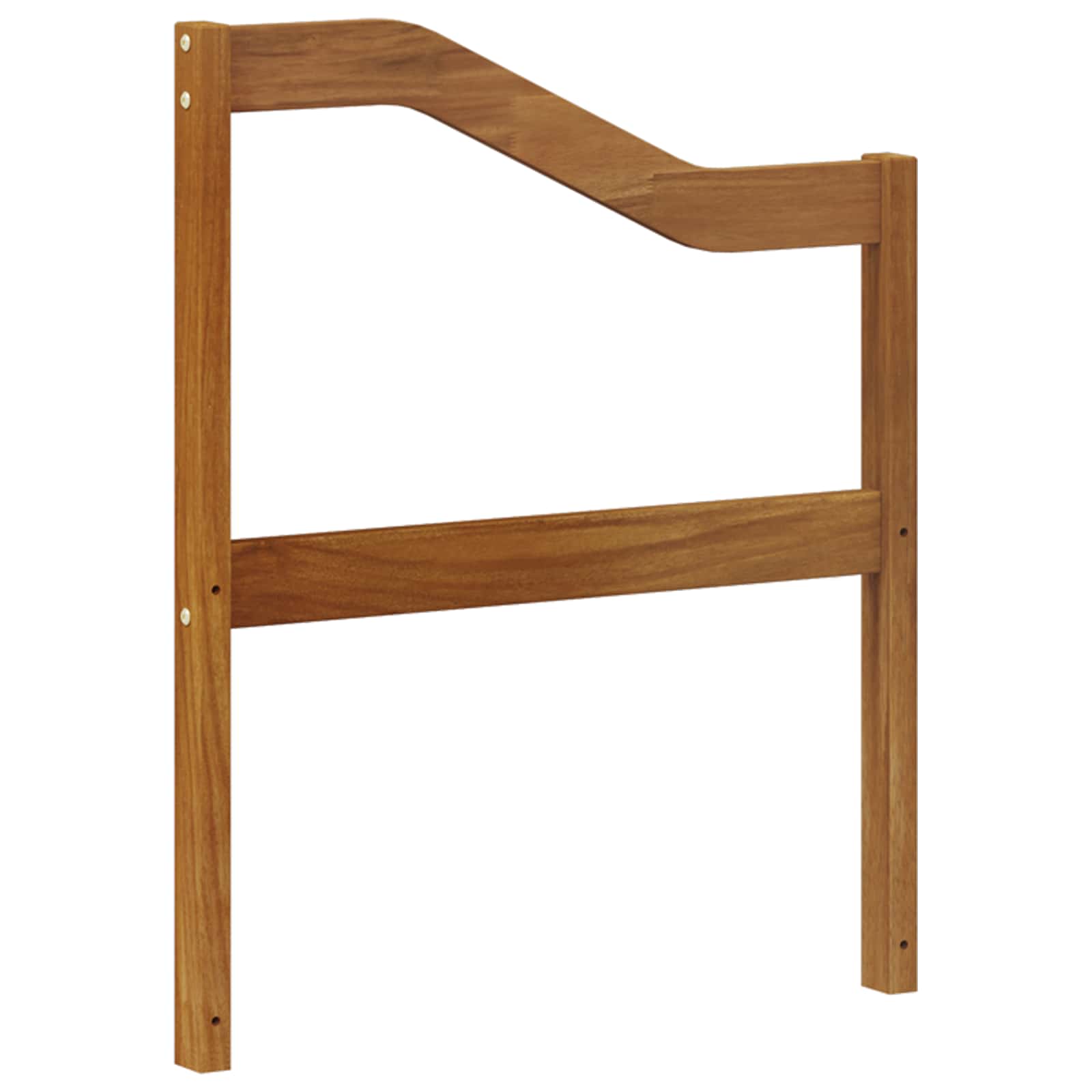 vidaXL Podłokietnik 2 pcs naturalny 59 x 4 x 73 cm Lite Drewno Akacji