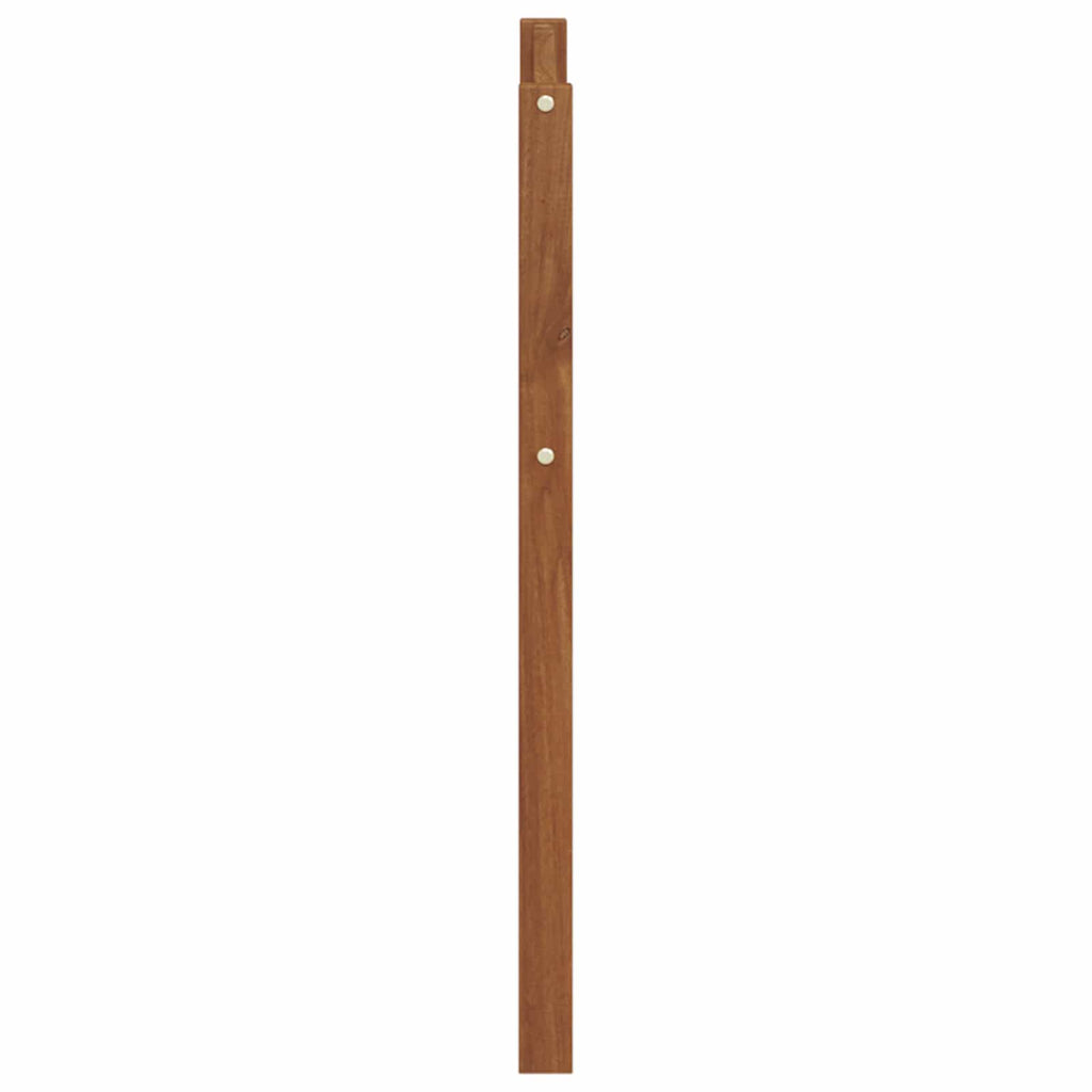 vidaXL Podłokietniki 2 pcs Brązowy 59 x 4 x 73 cm