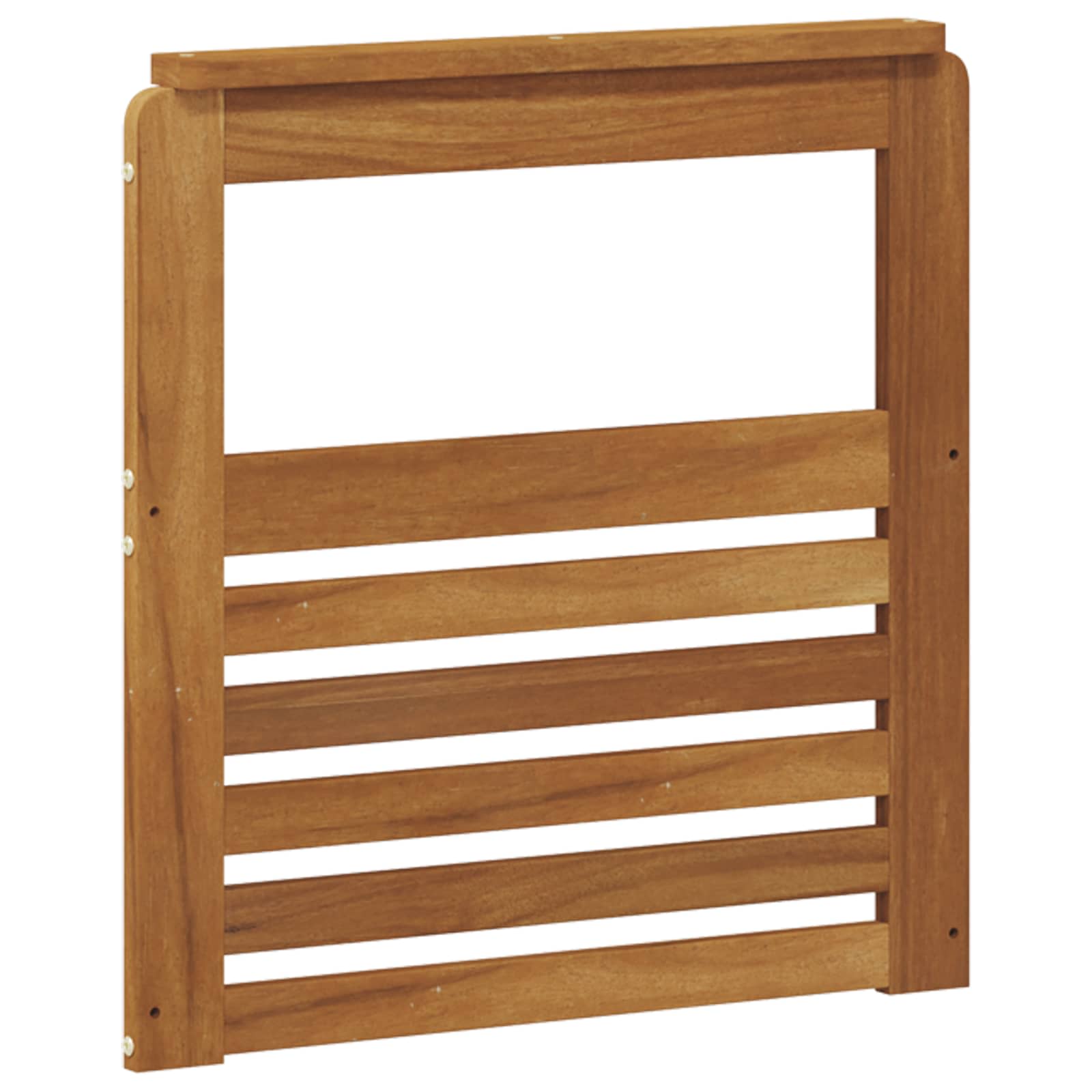 vidaXL Podłokietniki 2 pcs Brązowy 59 x 6 x 61 cm