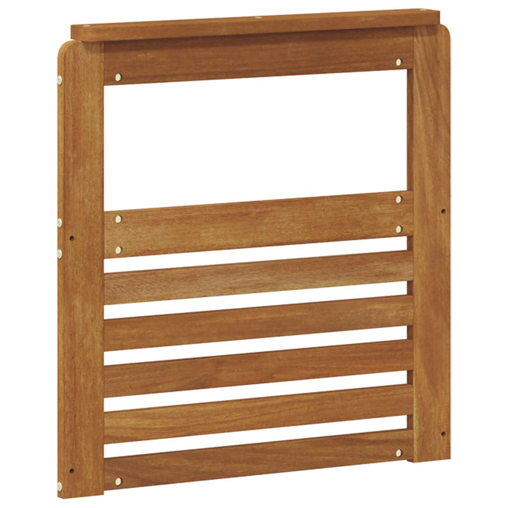 vidaXL Podłokietniki 2 pcs Brązowy 59 x 6 x 61 cm