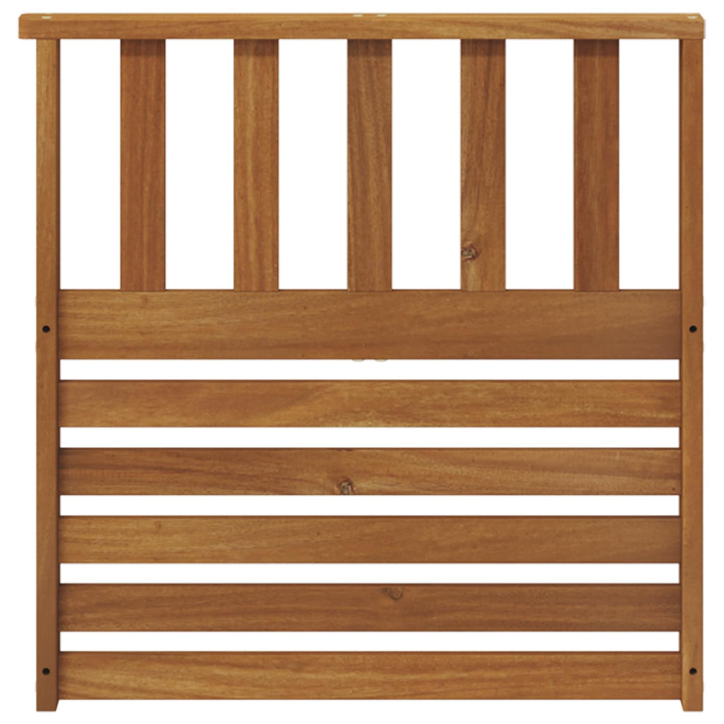 vidaXL Podłokietniki 2 pcs Brązowy 60 x 6 x 61 cm