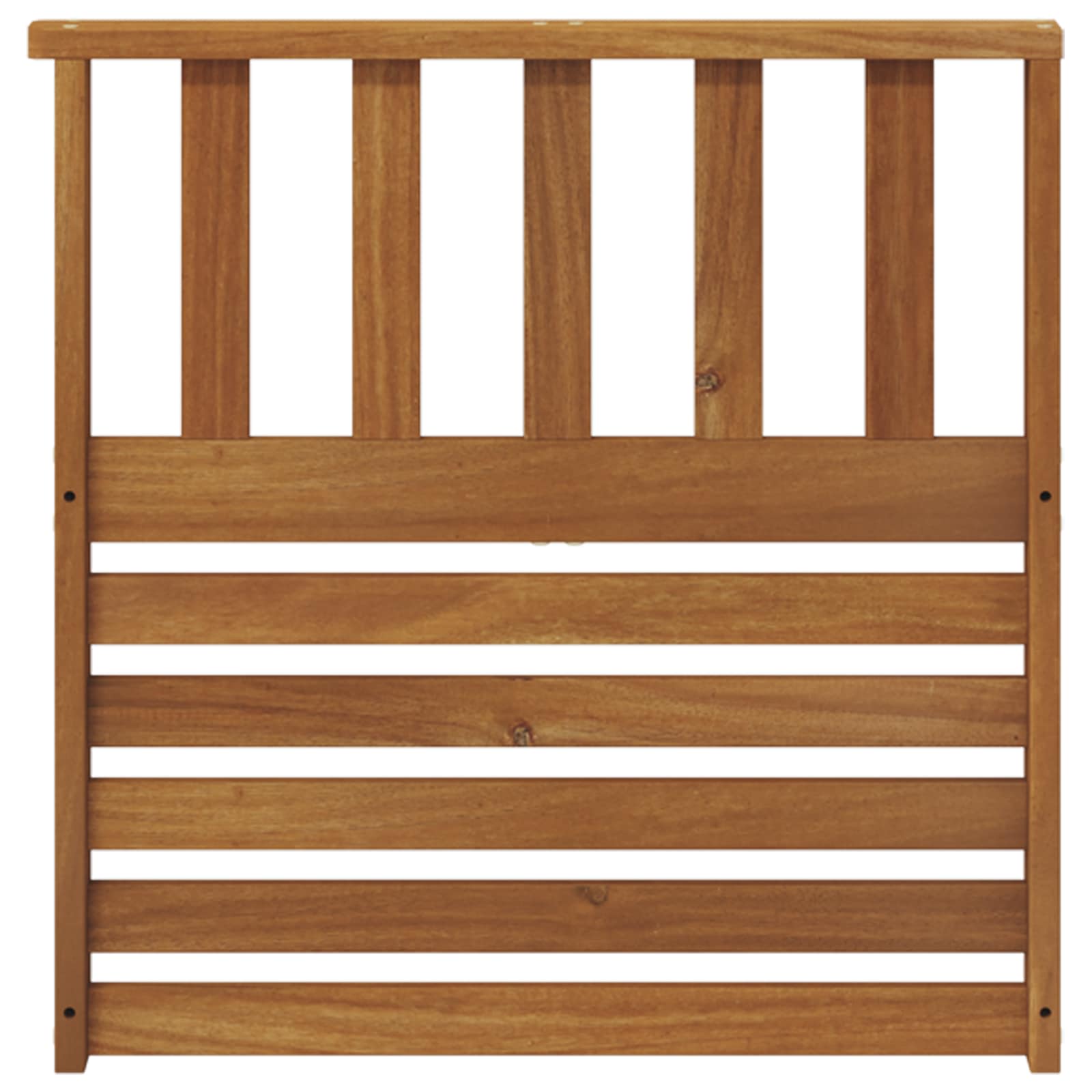 vidaXL Podłokietniki 2 pcs Brązowy 60 x 6 x 61 cm