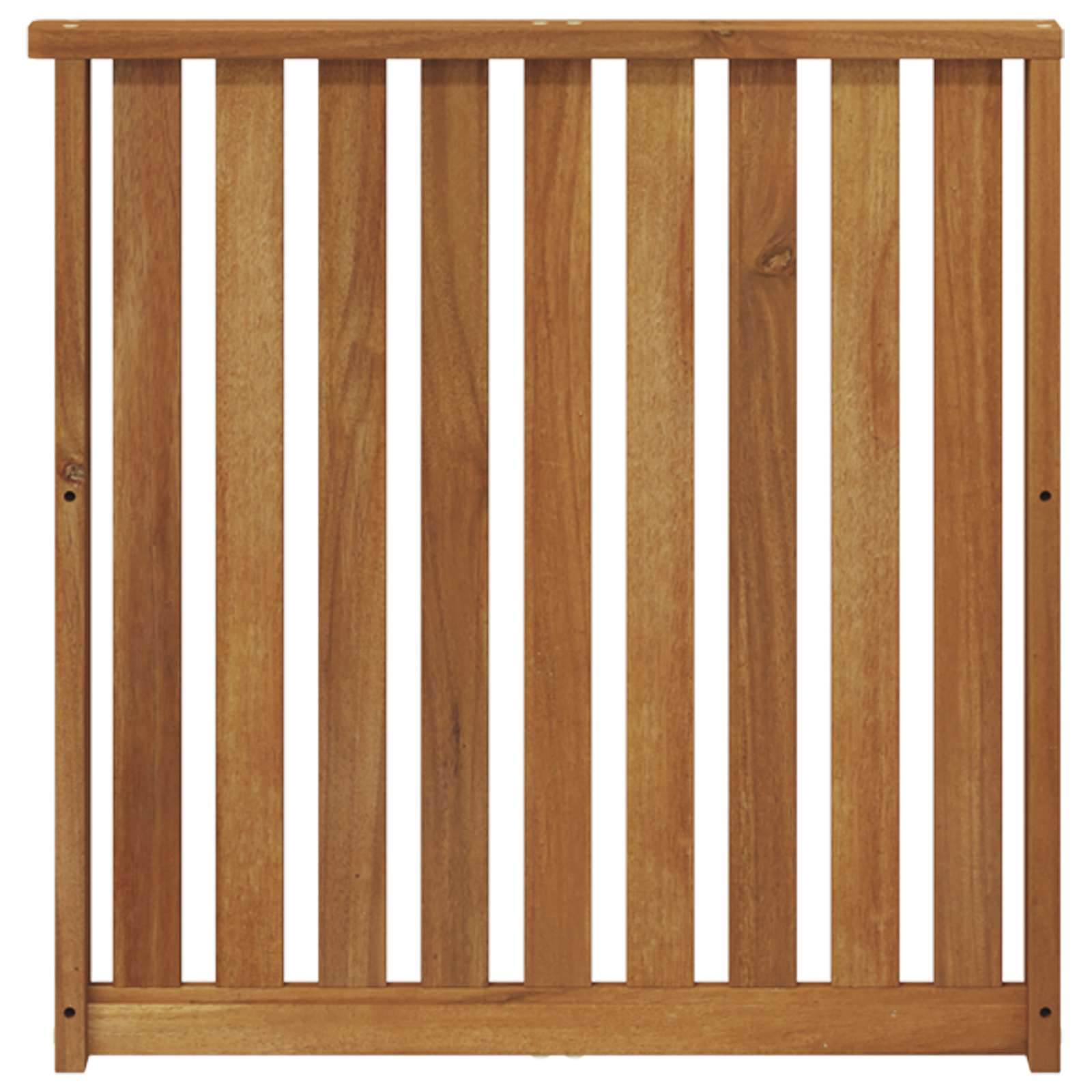 vidaXL Podłokietniki 2 pcs Brązowy 60 x 6 x 61 cm
