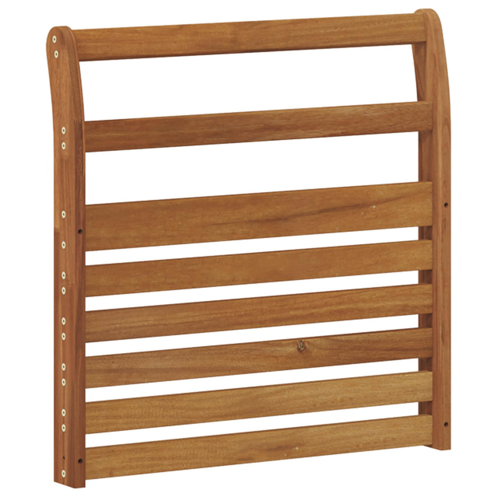 vidaXL Podłokietnik 2 pcs naturalny 58,5 x 8 x 60 cm